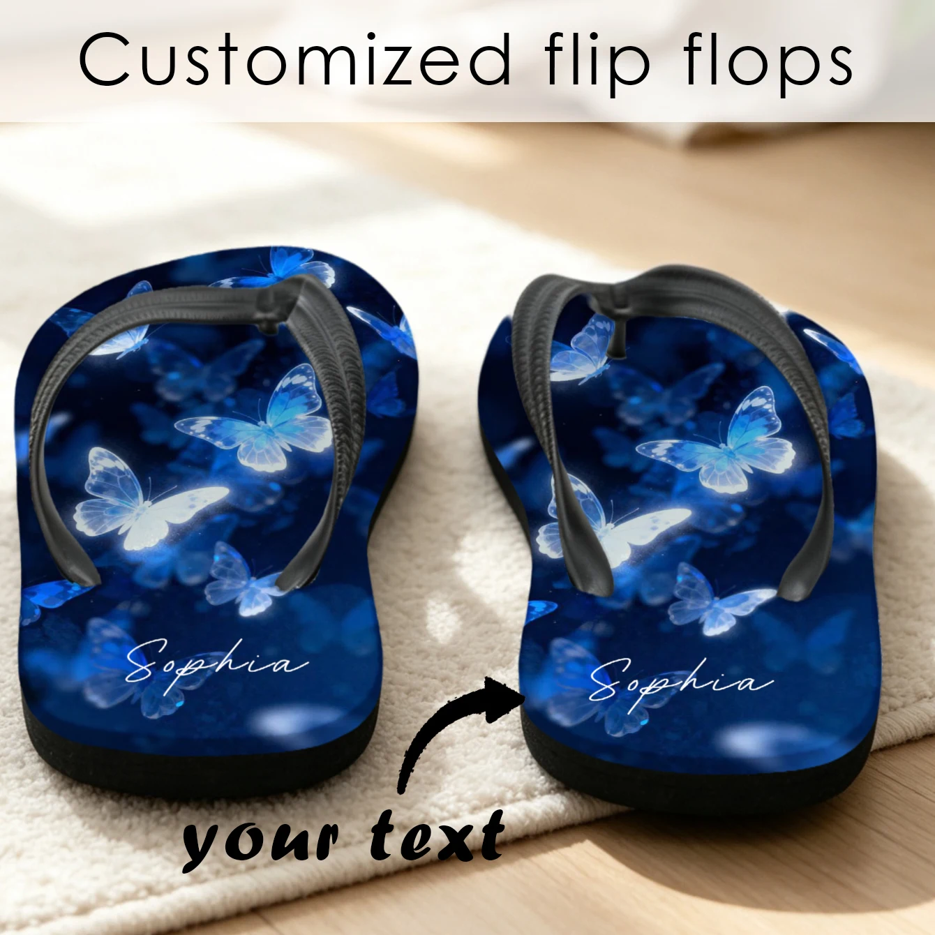 Custom Men's and Women's Funny Face Flip Flops Gift, Photo Flip Flops Gift, Face Flip Flops, Bridal , Wedding
