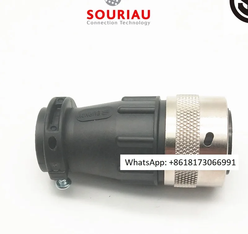 

BURNDY SOURAU Industrial 19 pin plug male 19 pin male+AC tail clip+19 pin UTG61619P+UTG16A