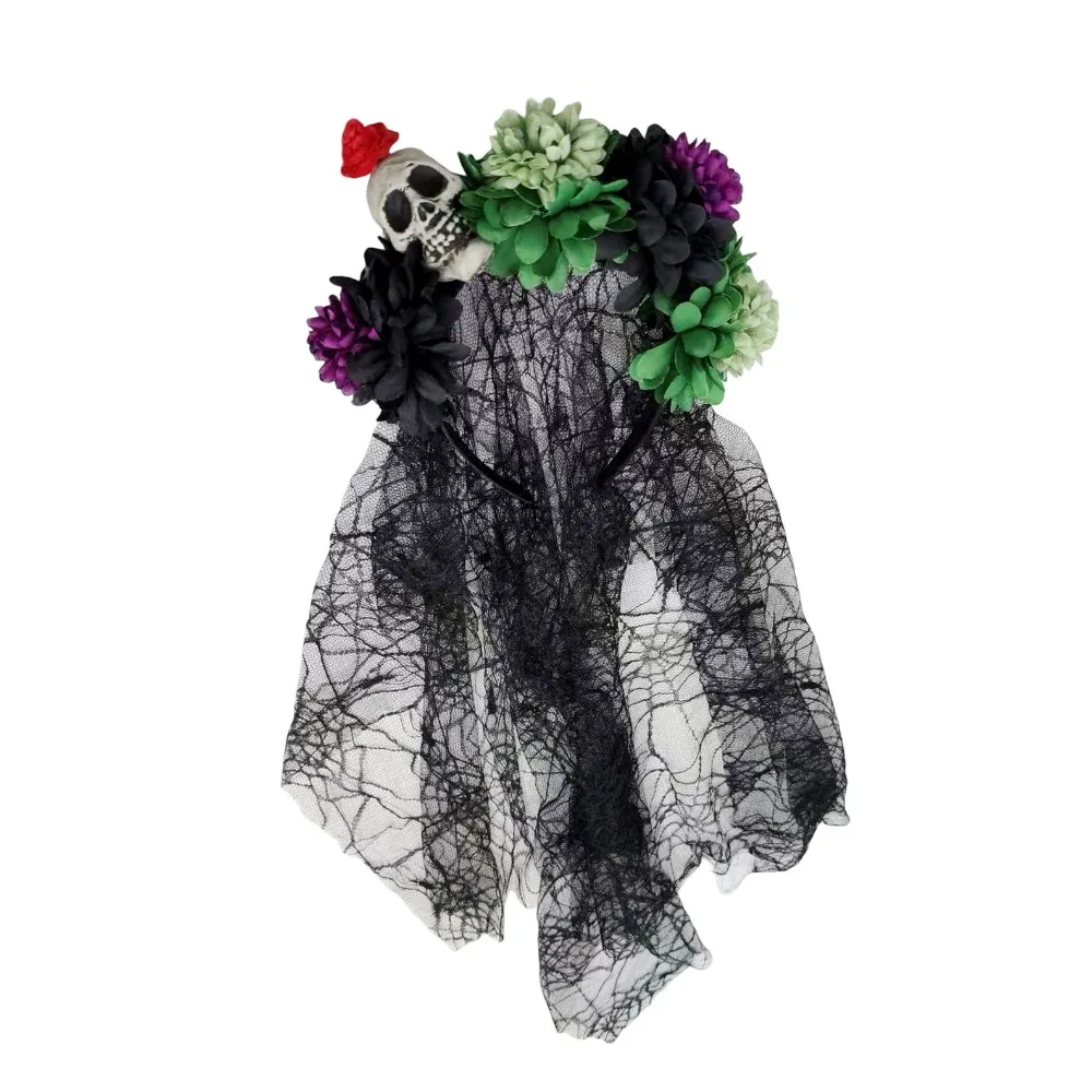tiara-de-flores-artificiais-de-halloween-com-veu-preto-e-caveira-acessorio-leve-para-fotos