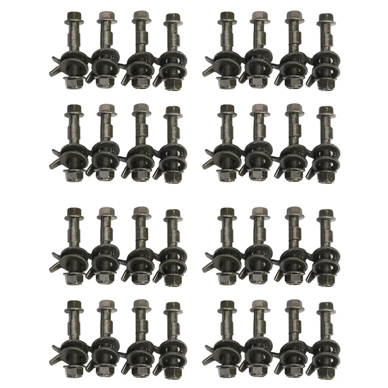 

32Pcs 14Mm Steel Car Four Wheel Alignment Adjustable Camber Bolts 10.9 Intensity