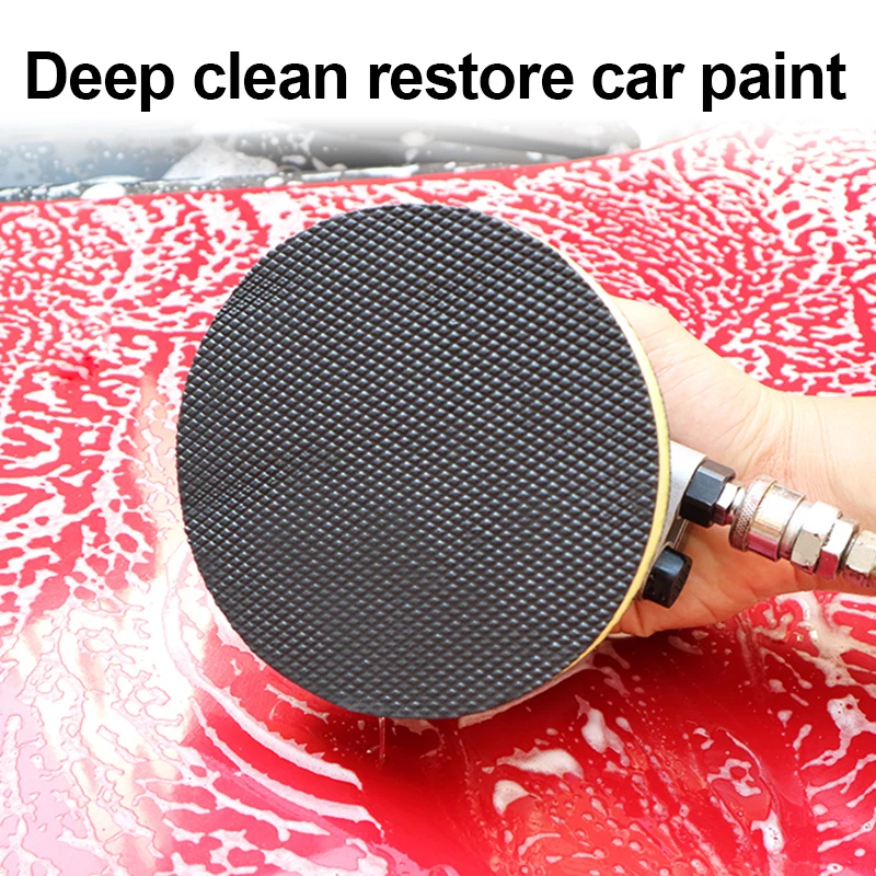 Car beauty grinding clay disk magic decontamination car wash clay remove fly paint clay cloth wiping car artifact tools