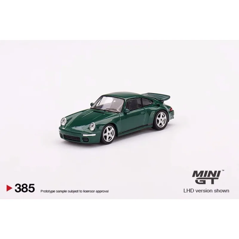 

In stock 1:64 #385 RUF CTR modified version die-cast simulation alloy car model, boys' toy, adult collectible ornament.