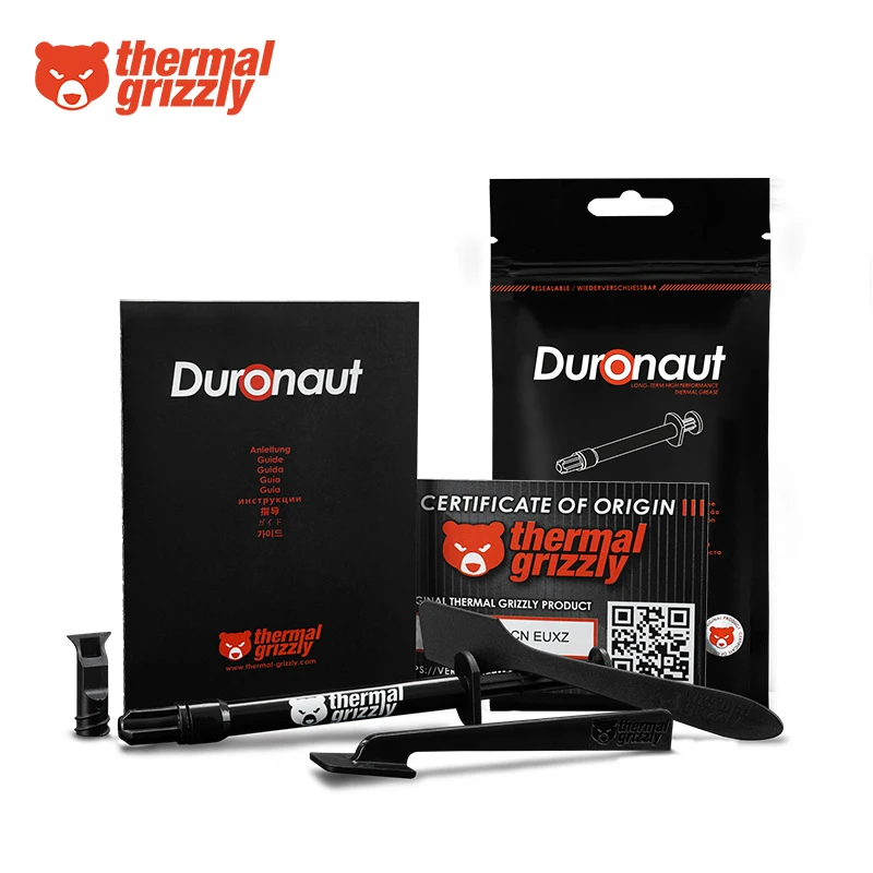 

Thermal Grizzly Duronaut Thermal Paste CPU Graphics card Laptop Thermal Conductive Silicone Grease Paste 2g/6g ﻿