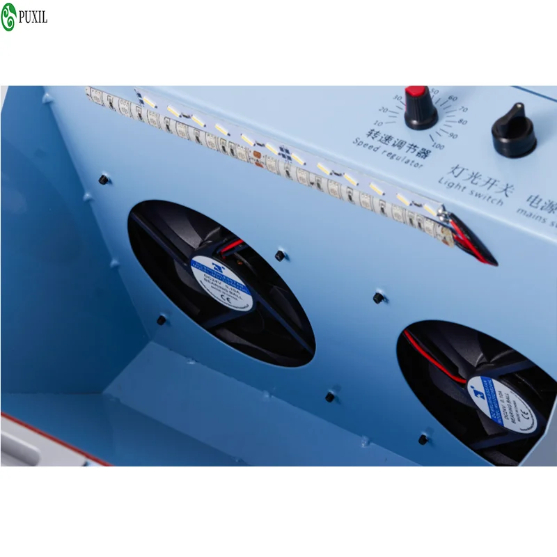 220V Press screen dust-free workbench, tablet phone maintenance, filtration and purification operation room, film coating, OCA b