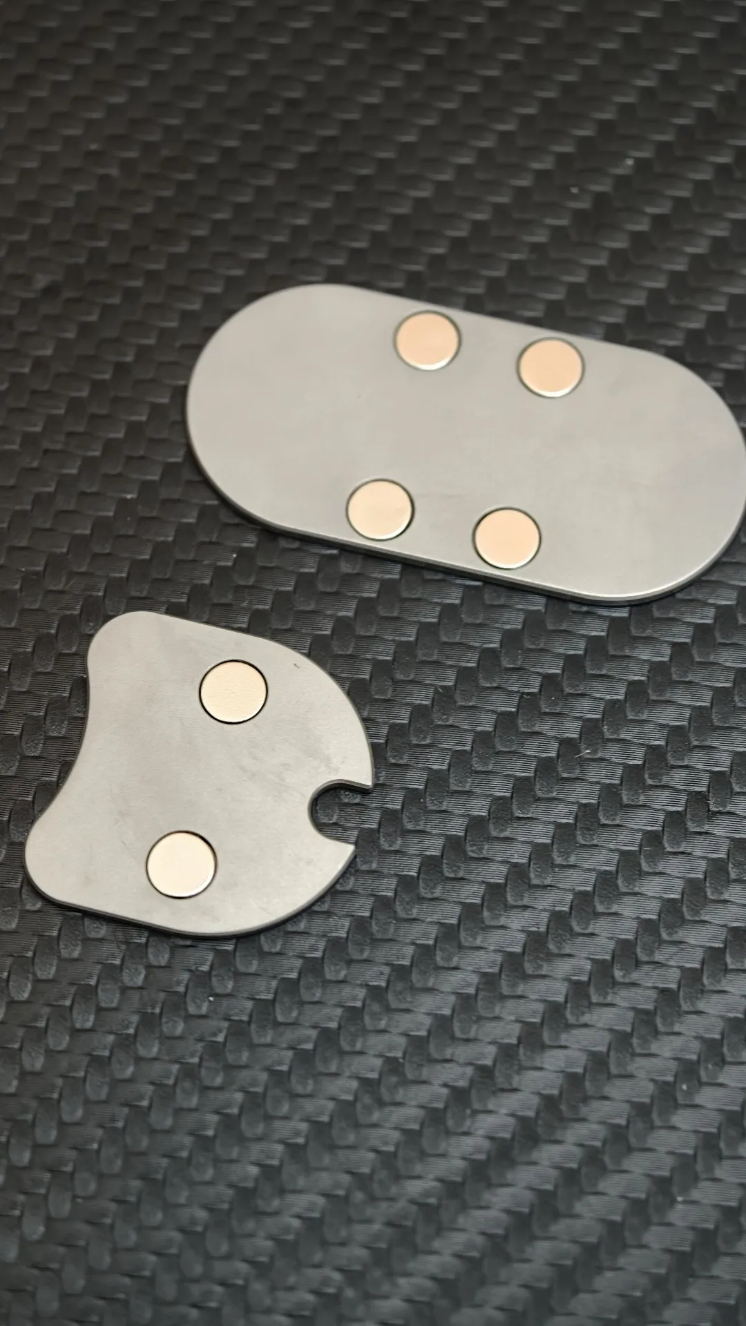 Used EDC beautiful woman and beast titanium patch