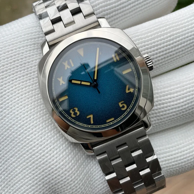 STEELDIVE Men Automatic Watch 42mm Square Mechanical Wristwatch Diver 20ATM Waterproof Luminous Sapphire NH35 California Dial