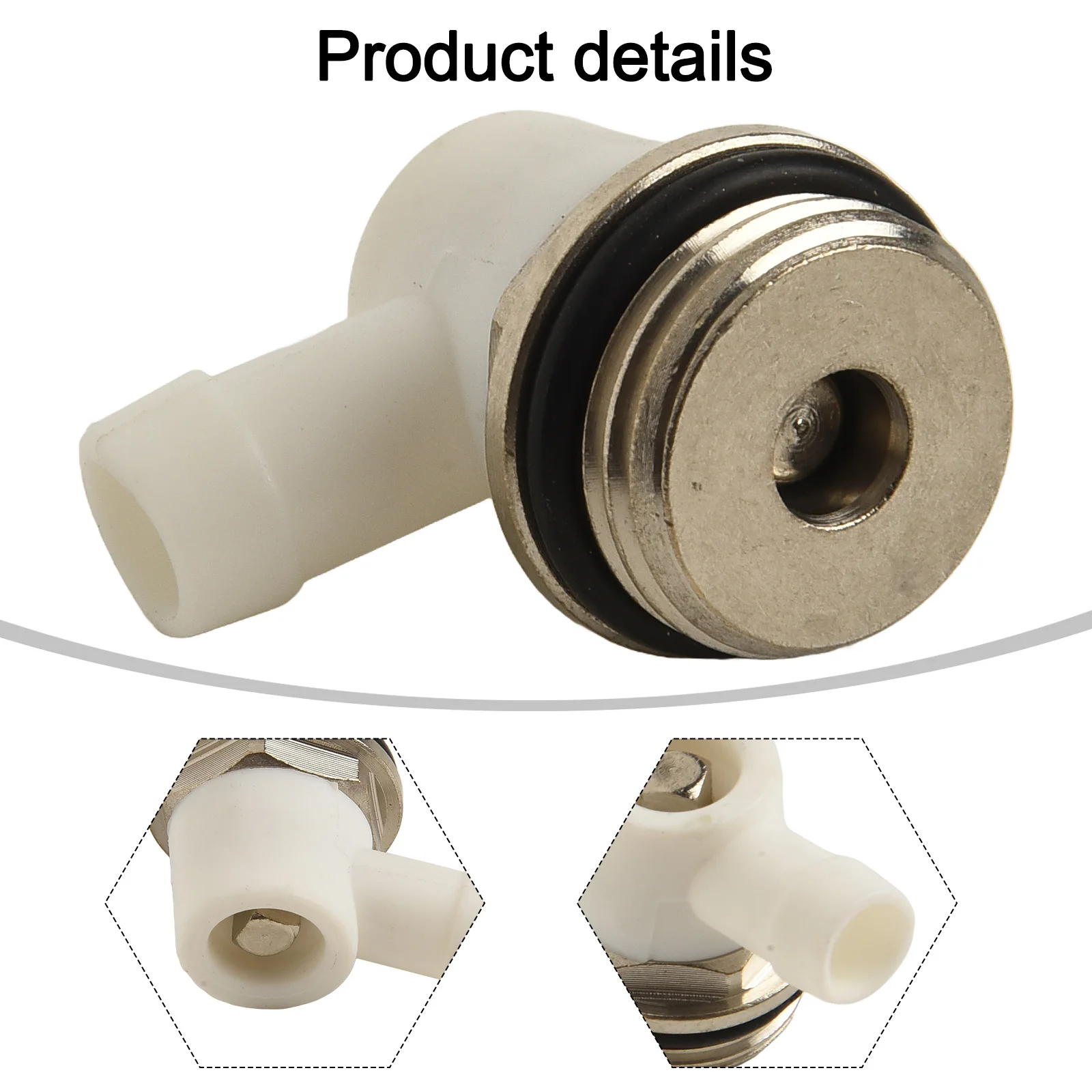 Nikel Plated Dual Pack of Radiator Vents Reliable Solution for Managing Air Flow in Your Home\'s Heating System