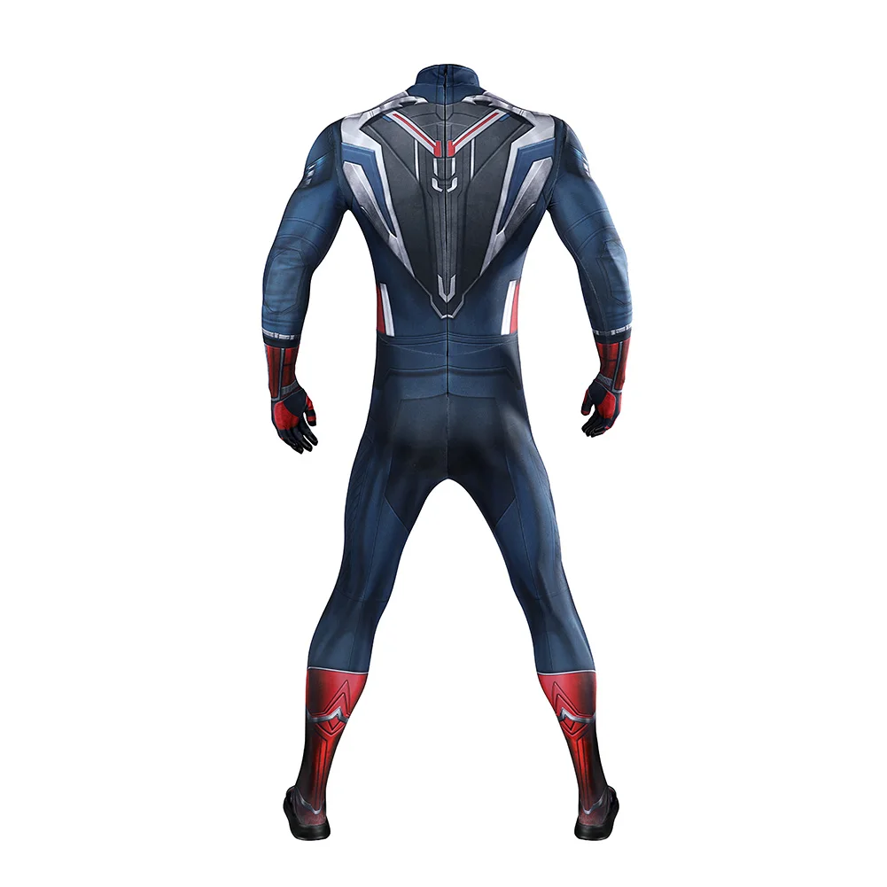 Falcon Sam Wilson Cosplay Costume Captain Superhero Zentai Suit Men Bodysuit Halloween Carnival Party Outfits
