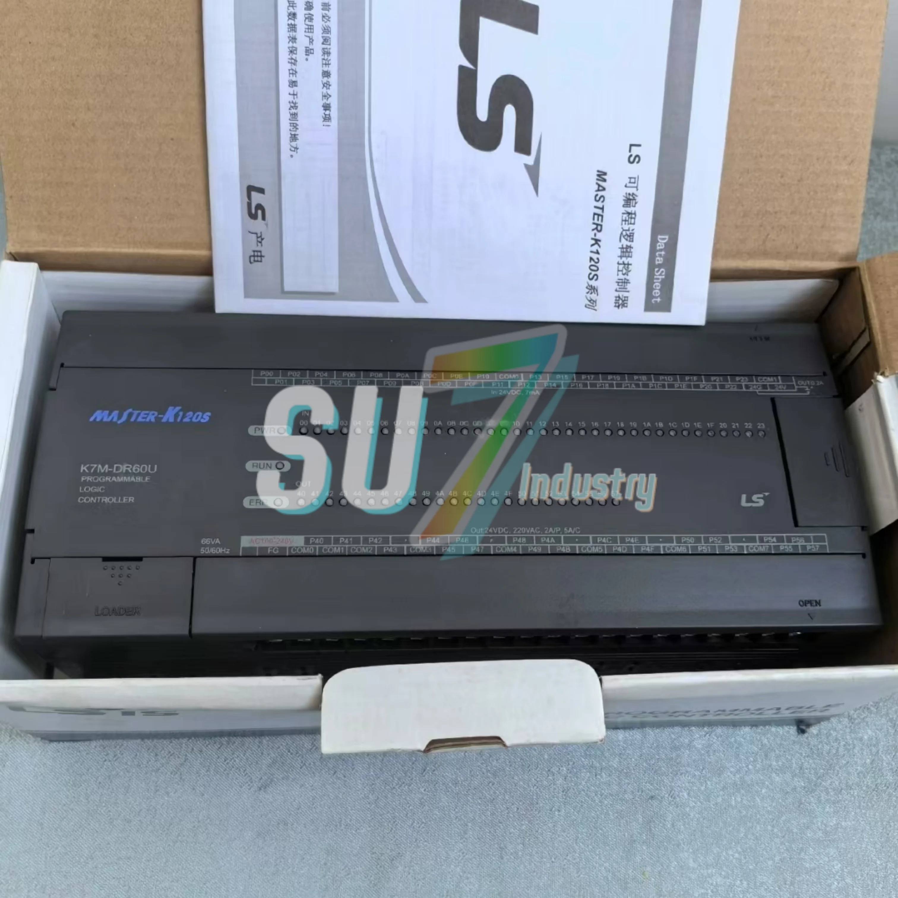 PLC モジュール 新品オリジナル K7M-DR30U K7M-DR60U