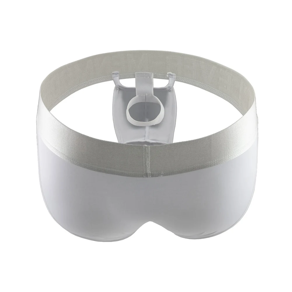 

Мужские сексуальные трусы, нижнее белье с низкой посадкой, U-образные выпуклые трусики с мешочком, дышащие трусы, слипоны с кольцом для ног, прозрачные трусы Hombre