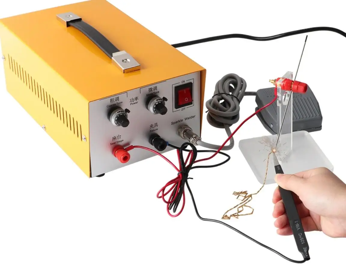 80A 30A spot welding hand held pulse spot welder gold welding machine silver jewelry processing tools