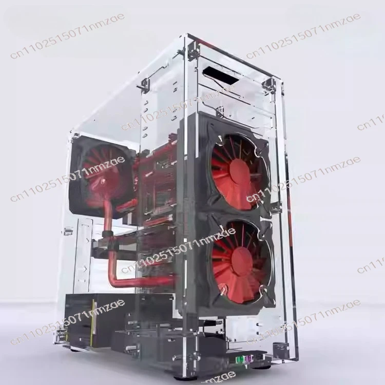 

Personalized Fully Transparent Chassis, Vertical ATX, DIY New Desktop Computer, Plexiglass, Acrylic