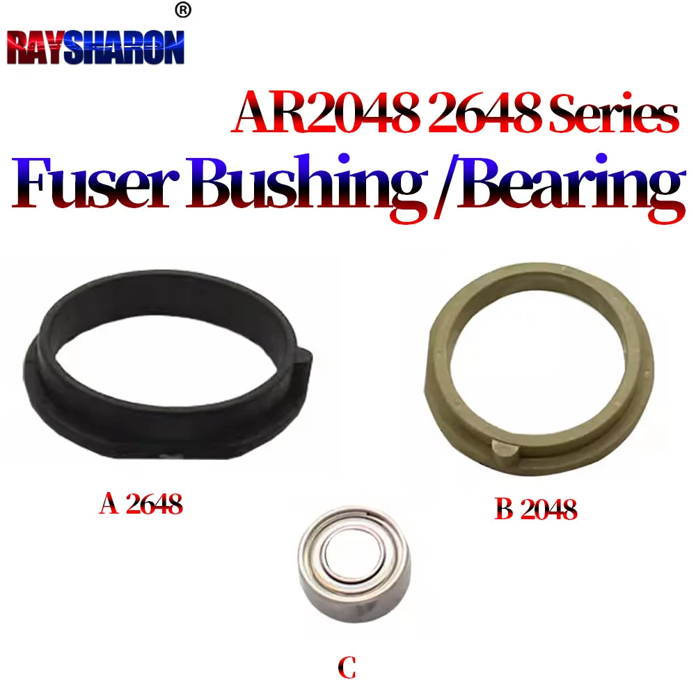 Fuser Upper Roller Bushing Lower Roller Bearing For Sharp AR 2648 3148 2821 3121 BP 2822 3122 MX 2658 3158 3558 M2851 M3151 3551