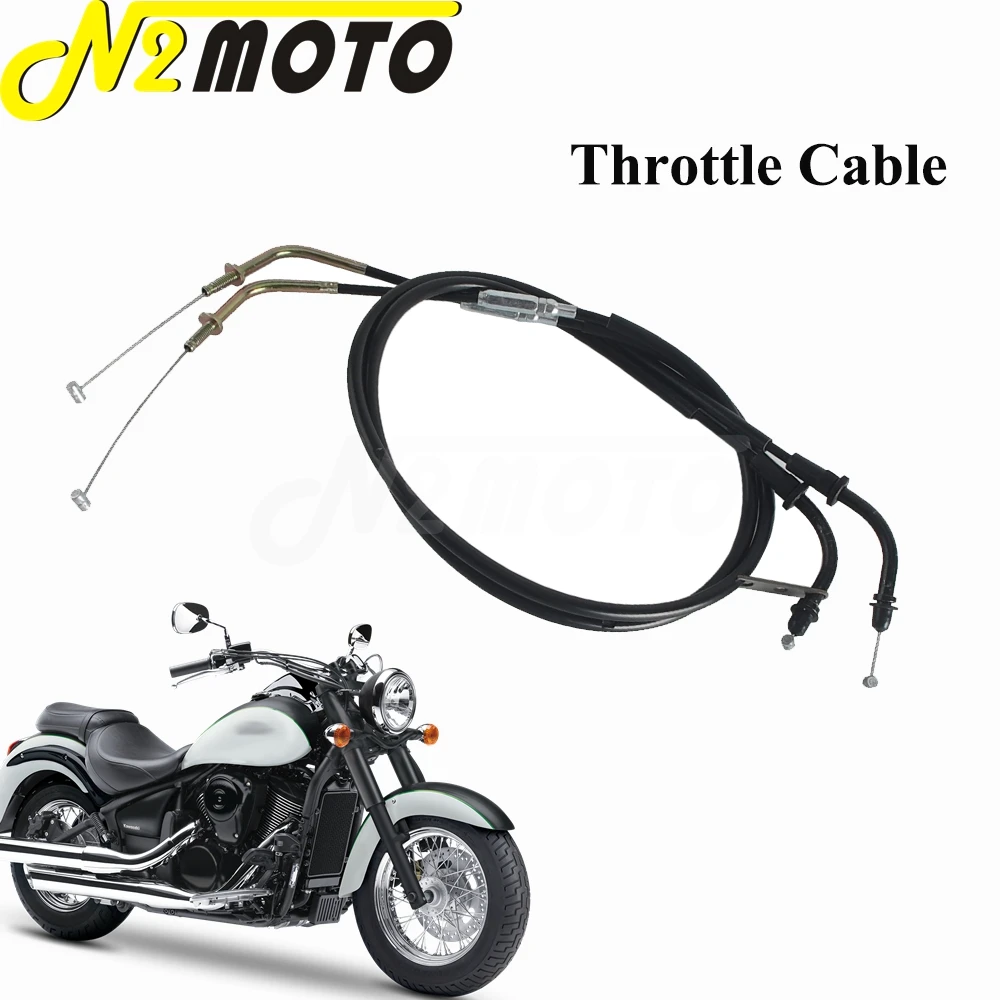 Throttle Cable For Kawasaki VULCAN 900 VN900 CLASSIC/LT 06-2018  Motorcycle Accessories 97cm/0.97m Accelerator Cables Line Wire