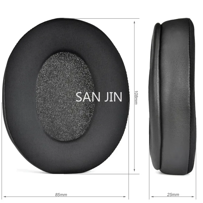 استبدال الجليد هلام بطانة للأذن وسادة لسوني WH-XB900N WH-CH700N CH710N WH-CH720N سماعة الأذن وسادات الأذن لينة الجلود رغوة الإسفنج ،