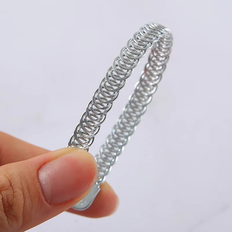 100Pcs 5mm Abdominal Band Memory Steel Bone Electroplate Fish Scale Steel Bone Underwear Handmade Clothing Accessories