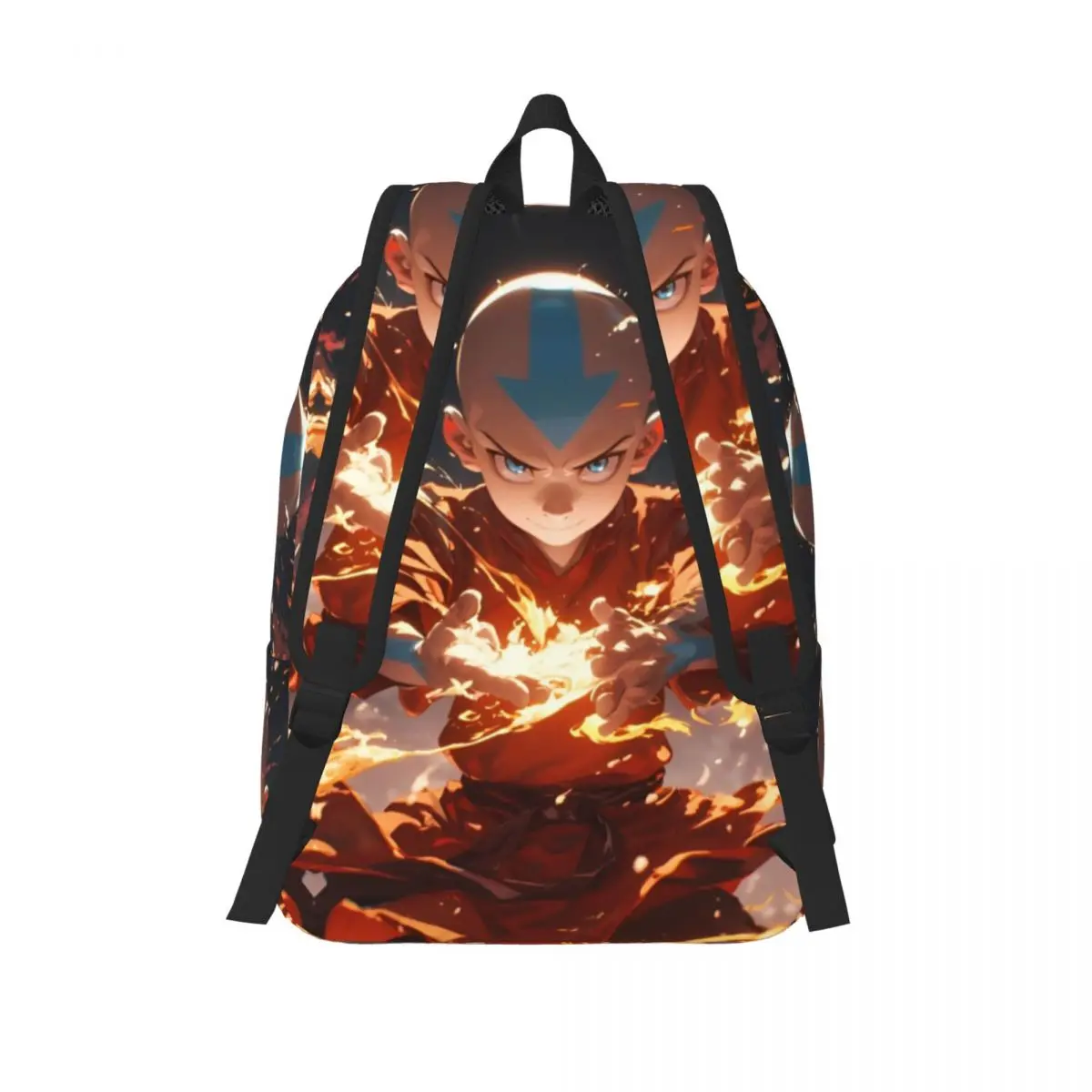 Avatar Fan Art mochila para estudiantes de secundaria, bolsa de lona para adolescentes, regalo para el día