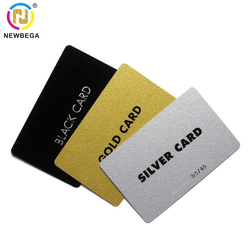 

200PCs metallic gold/silver flood PVC plastic business/id/gift card with custom printing twinkle glitter background bright