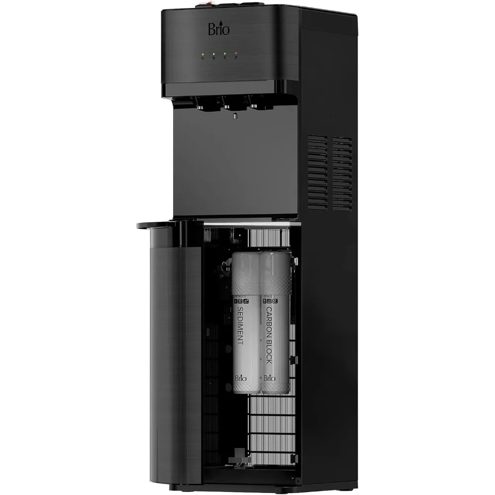 520 Bottleless Water Cooler Dispenser with 2 Stage Filtration - Self Cleaning, Hot Cold and Room Temperature Water.