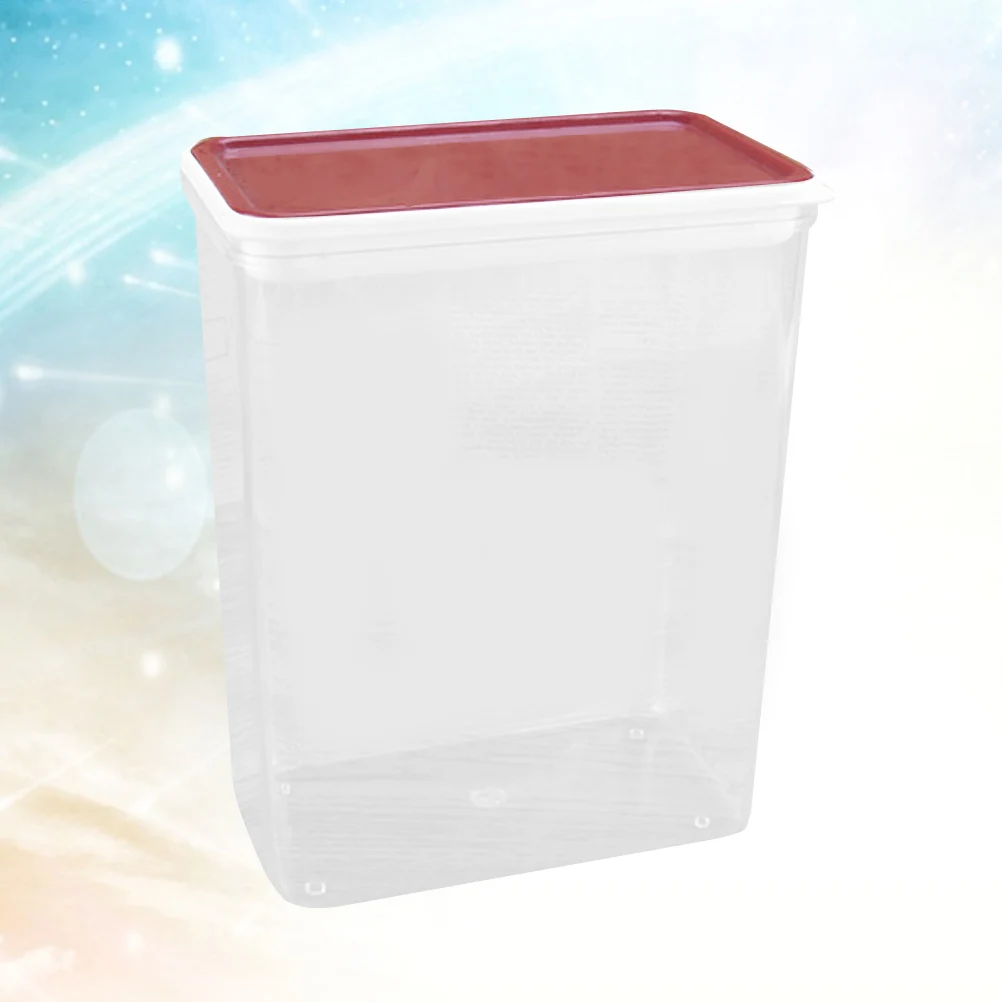 

Food Storage Containers Cereal Bottle Dry 128oz Leak Proof Eco Kitchen Pantry ganization Transparent Plastic Storage Box