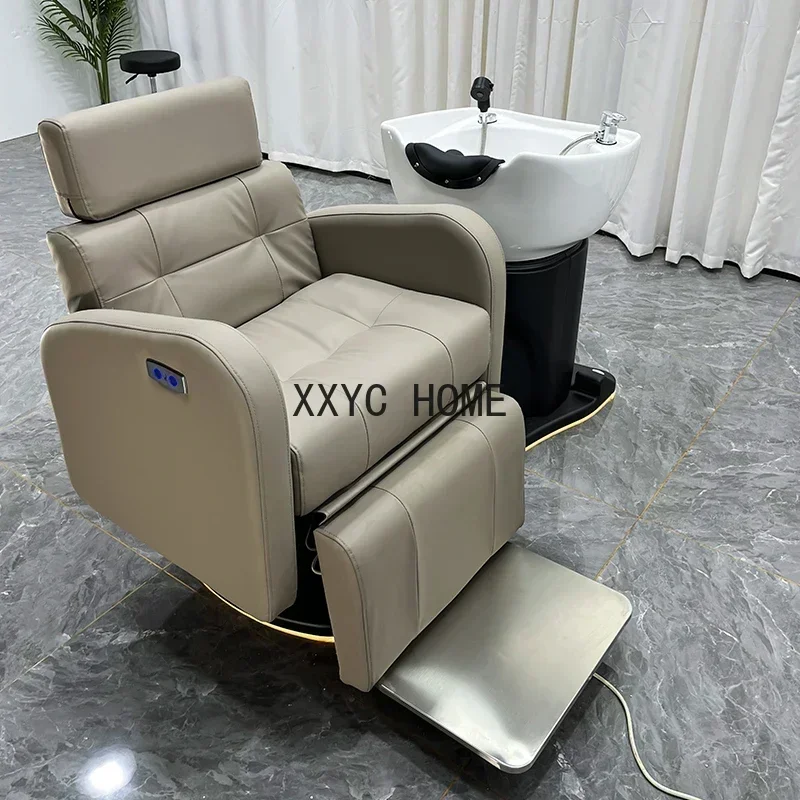 Electric Hair Care Chair Hairdressing Barber Shop
