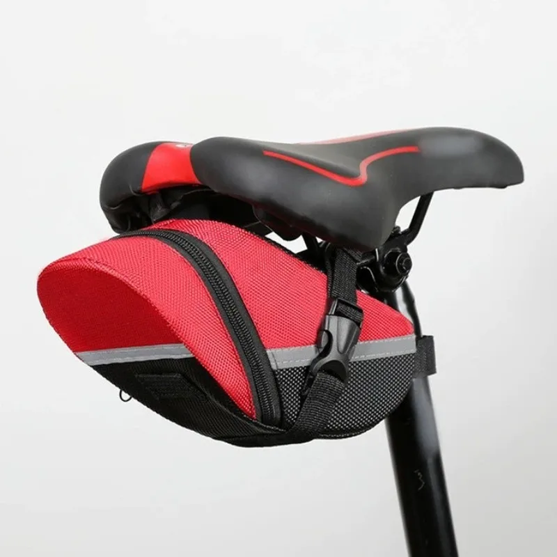 5-Pack Bike Seat Bag Bicycle Saddle Bag Under Seat Cycling Accessories 3-inch Storage Pouch Wedge Pack for Mountain Road Bike