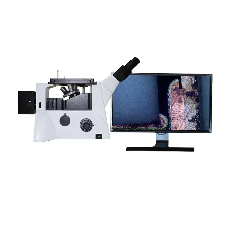 Factory light and dark field switchable coating inspection microscope SGO-4232 inverted light and dark field metallographic