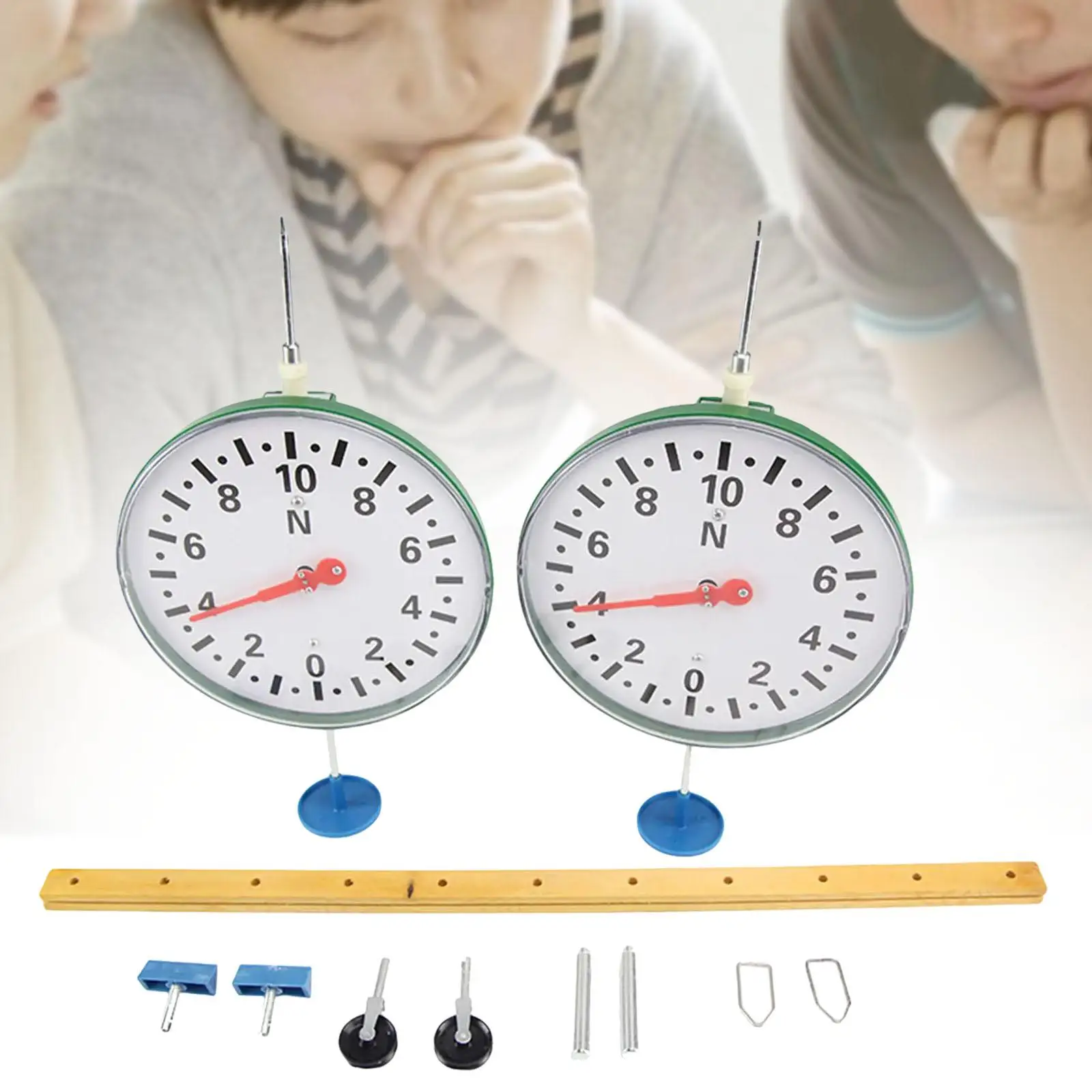 Scale Spring Dynamometer Creative Disc Dynamometer Precision Dynamometer for Middle School Desk Classroom Sport