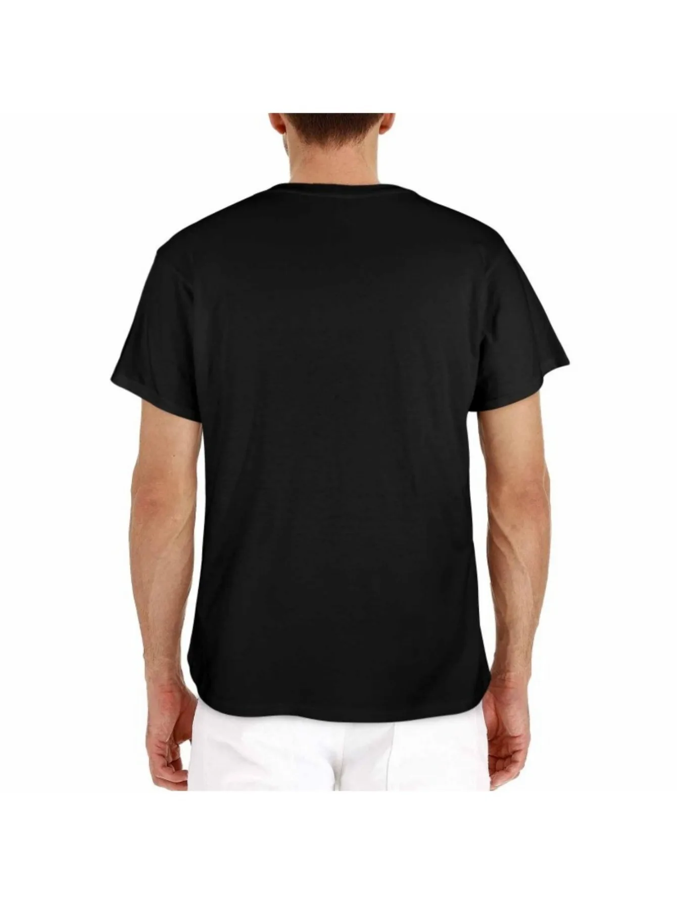 Men's Black Electric Guitar & Flame T-Shirt - Tee Suitable for Music Fans, Loose Fit Round Neck Short Sleeve, Breathable All-Season Shirt with Burning Guitar Design for Concerts & Casual Wear