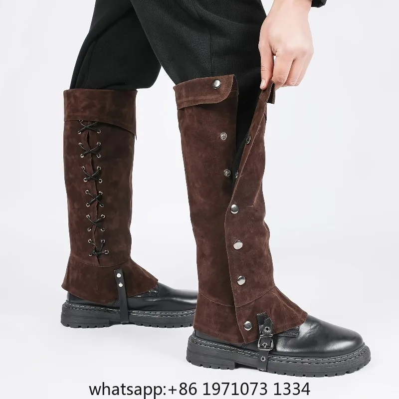 Keaplayee Pirate Boot for Viking Medieval  Steampunk Costumes Machine Washable Polyester Lightweight  Bubble Free