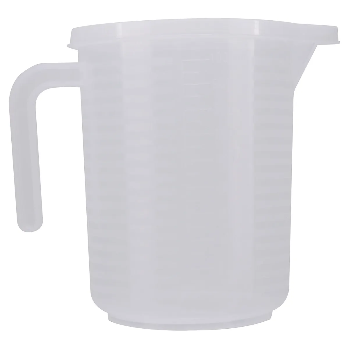

1Pcs Plastic Measuring Cup Transparent Food Safe PP Material Easy Grip Handle Accurate Measurement Baking Kitchen Home Use