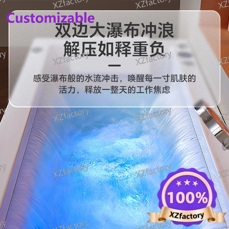 Factory Direct 2026 Top RatedHousehold adult intelligent constant temperature heating acrylic small apartment surfing massage cu
