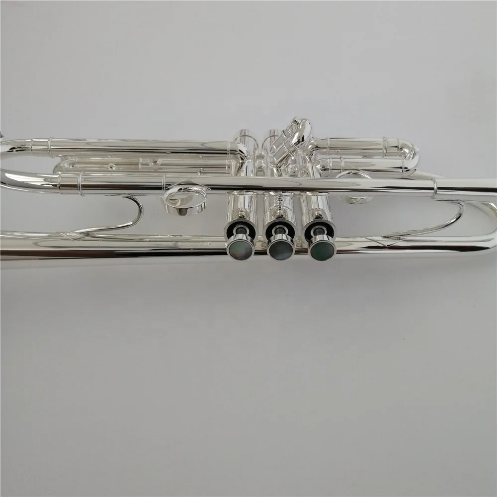 

Высокопроизводительная серебряная труба — плавные клапаны, насыщенный звук, для классических, джазовых и маршевых лент, идеально подходит для аспираторов художников