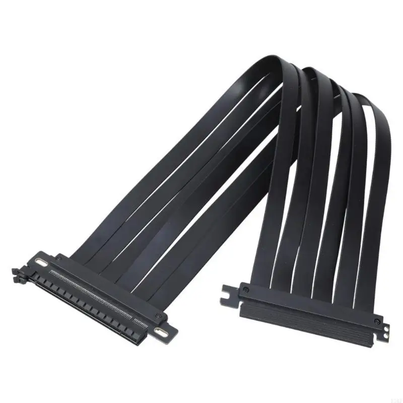 

K3KF GPU Vertical Bracket Extension Cable 90°/180° GPU Extension Line Shielded Computer PCIe3.0 X16 VGA Card Bracket Mount