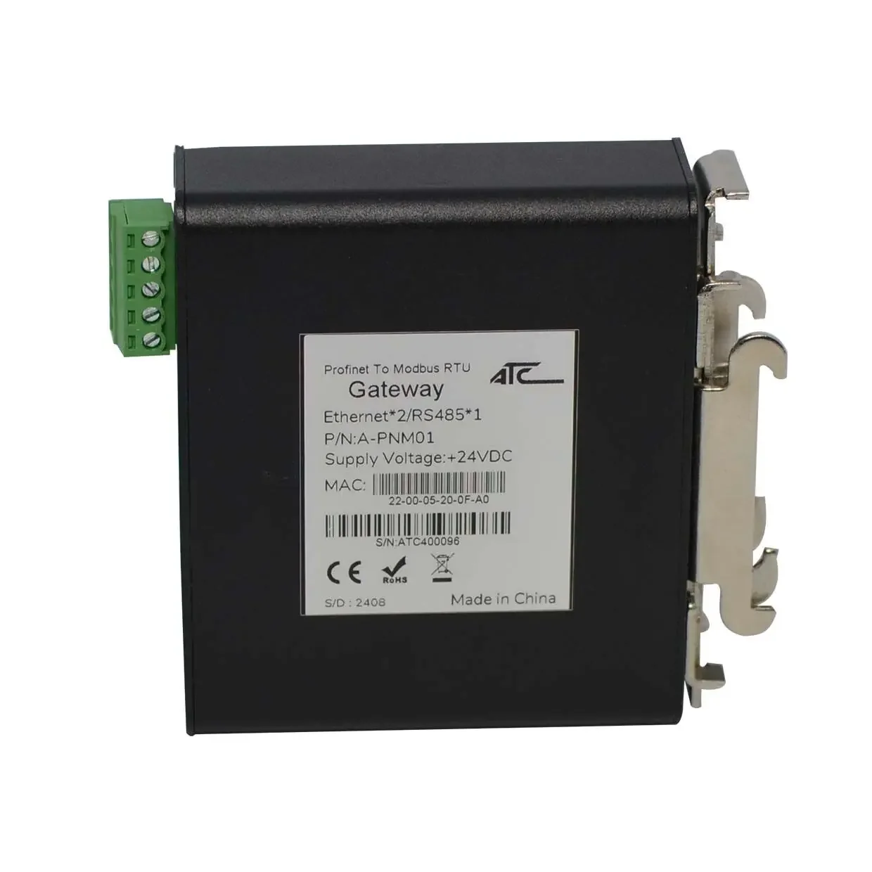 PROFINET Gateway Support PROFINET to MODBUS RTU standard protocol(A-PNM01)