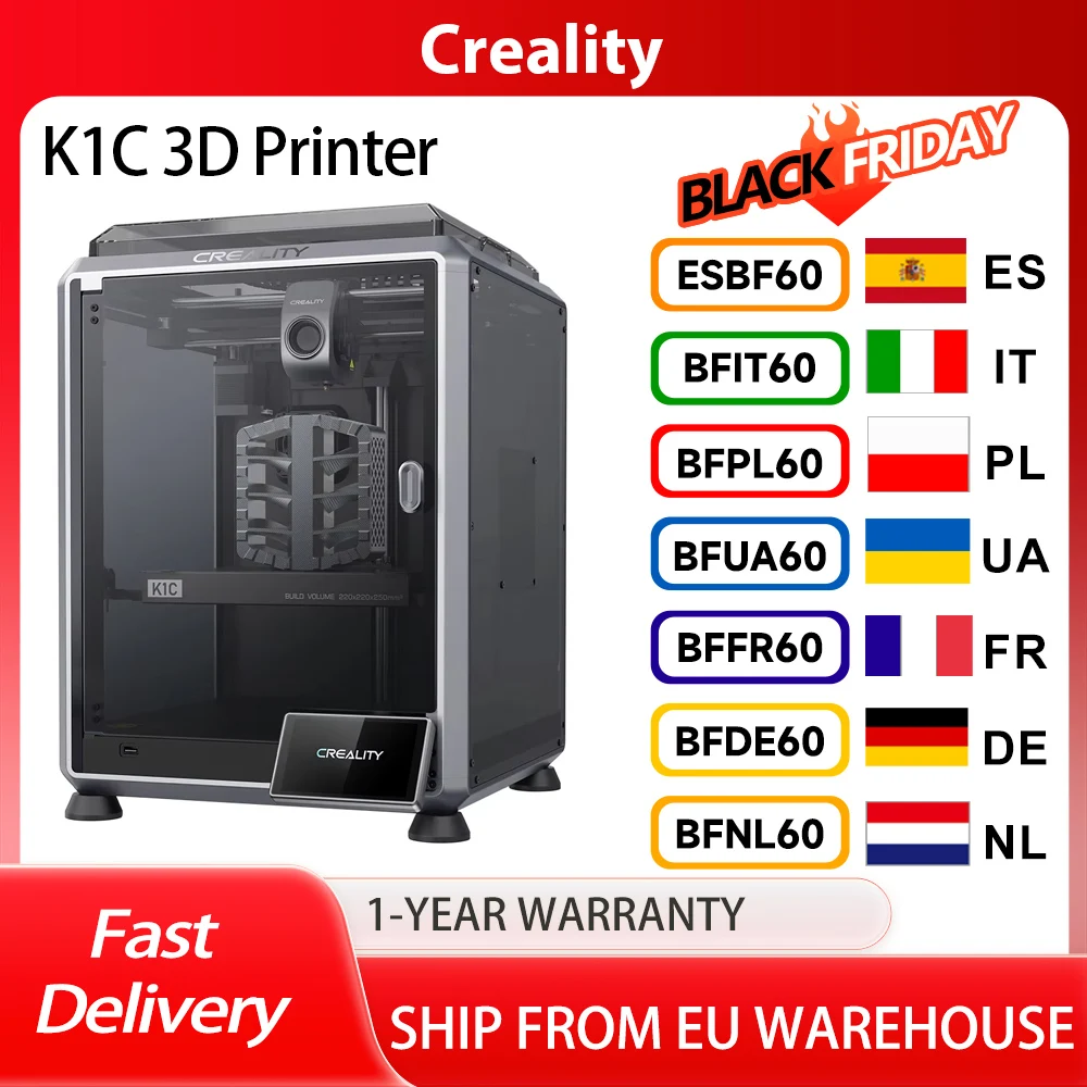 Creality-Imprimante 3D K/s, caméra AI, buse à échange rapide, extrudeuse entièrement métallique, impressions en fibre de carbone, filtre à air, vitesse maximale de 600mm