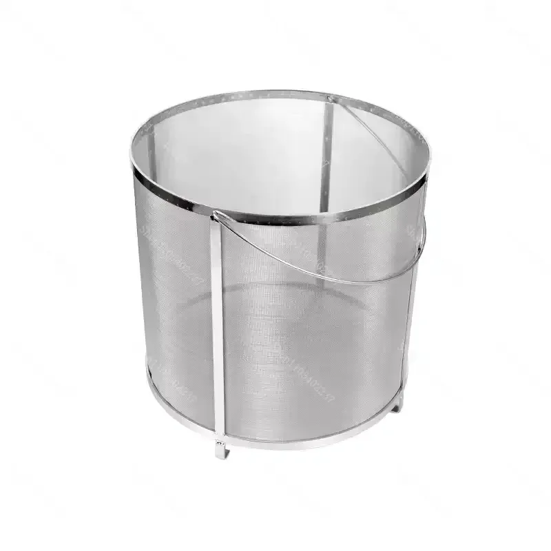 304 Stainless Steel Beer Saccharification Filter Barrel Micron Home-brewed Red Wine Beverage Impurity Filtration Separation