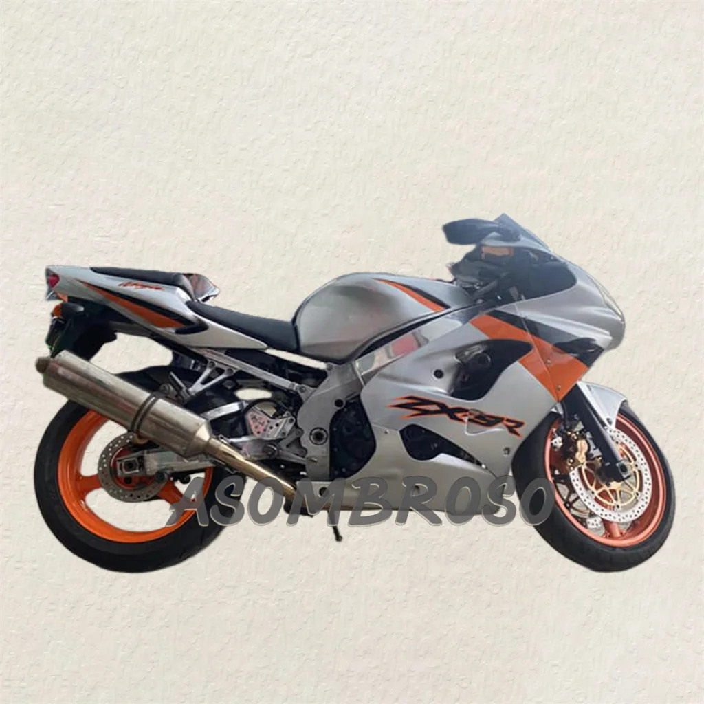 Juego de carenado principal personalizado para Kawasaki 02 03 ZX9R 2002 2003 ZX-9R ZX 9R, piezas de repuesto para reparación de carrocería de motocicleta de alta calidad