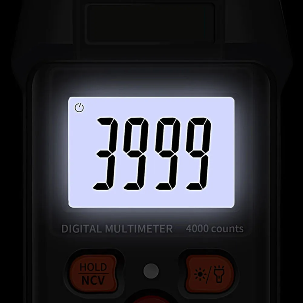 Auto Ranging 4000 Counts Digital Multimeter with NCV Tester for General Purpose AC DC Voltage and Resistance Work