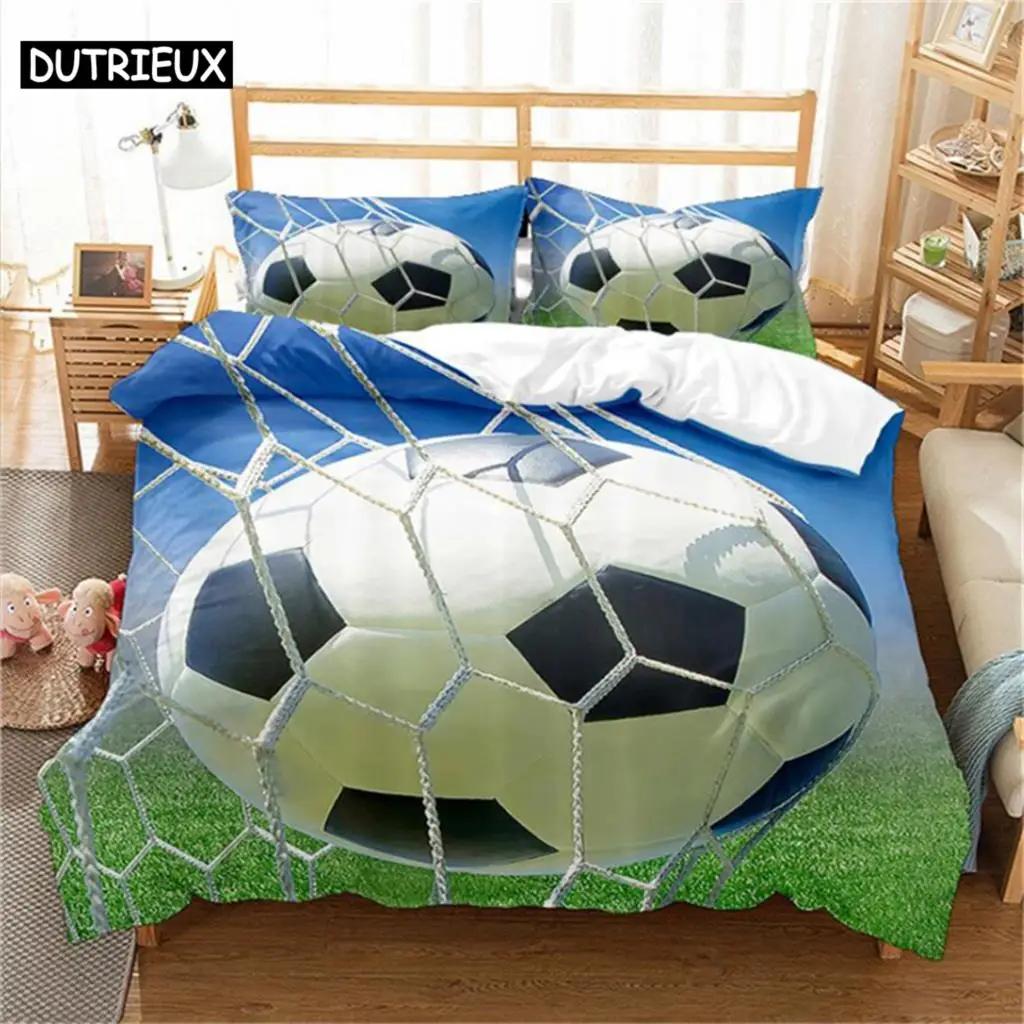 

Football Star Bedding Set Duvet Cover Set 3d Bedding Digital Printing Bed Linen Queen Size Bedding Set Fashion Design