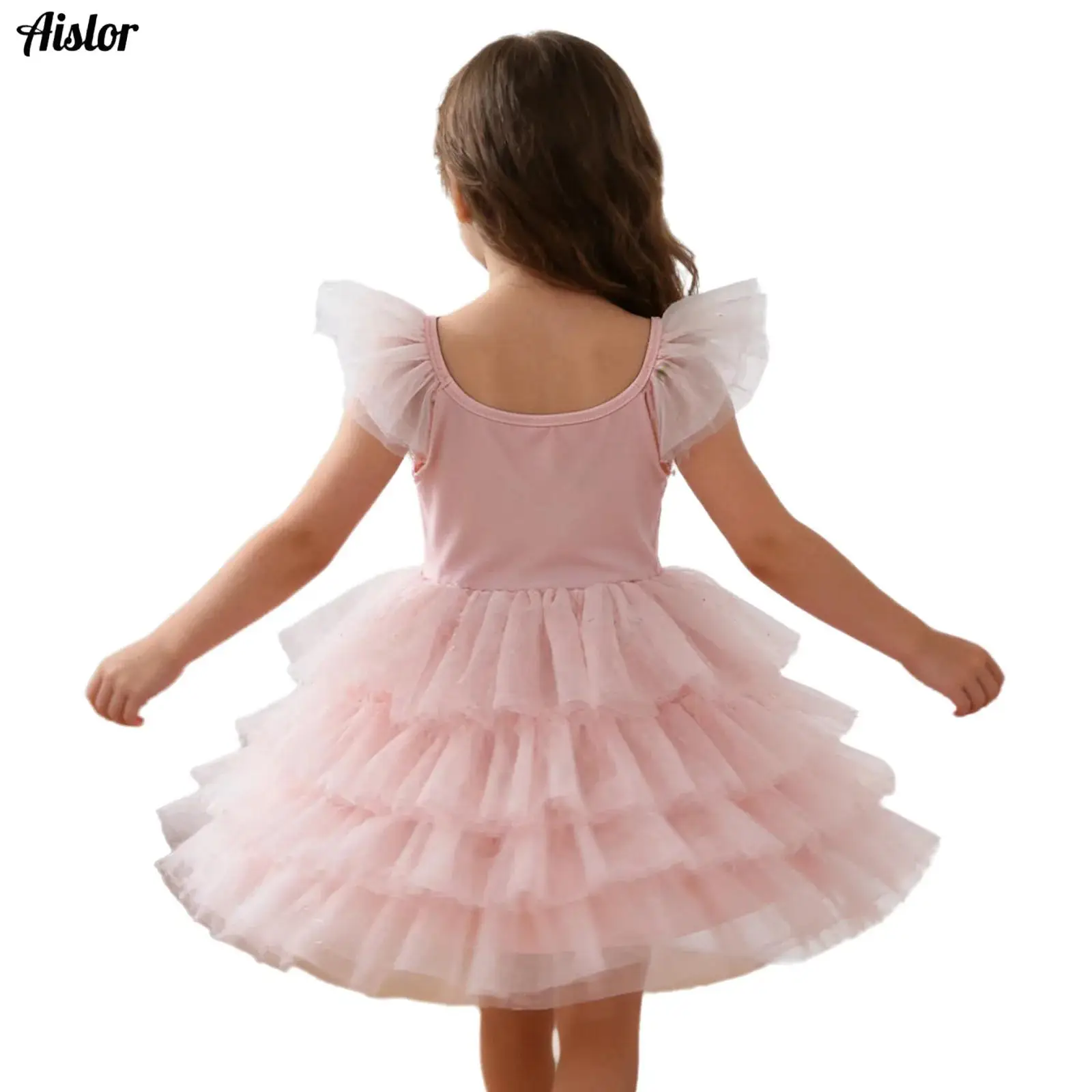 

New Girl Ballet TuTu Dress Fashion Professional Kids Dancing Party Dress Performance Costume Princess Birthday Wedding Dress