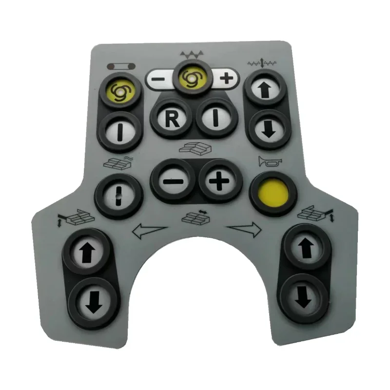 High Quality Paver Machine Part -3 Control Panel Film Sticker Lower Part
