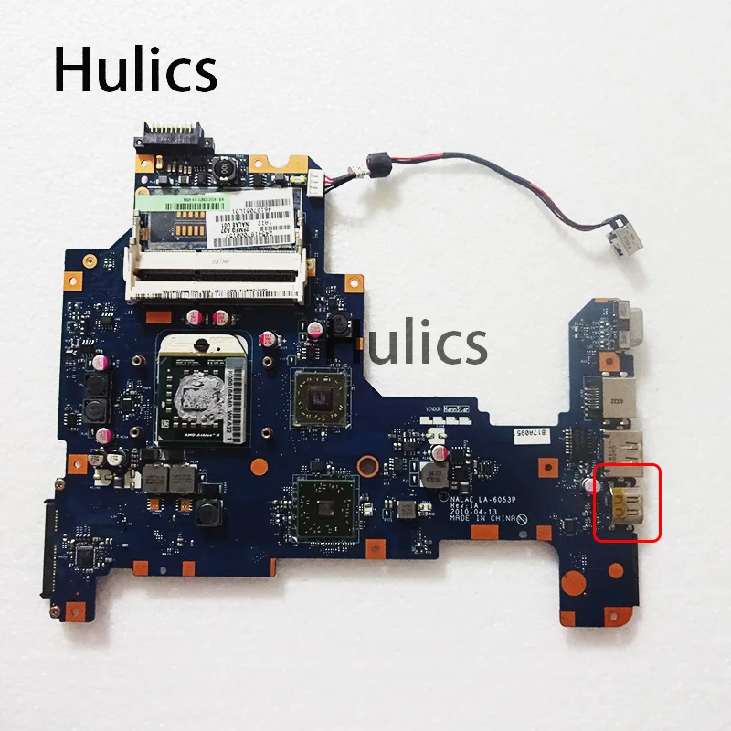 

Hulics Used K000103970 LA-6053P Mainboard For Toshiba Satellite L670D L675D Laptop Motherboard Main Board Free CPU