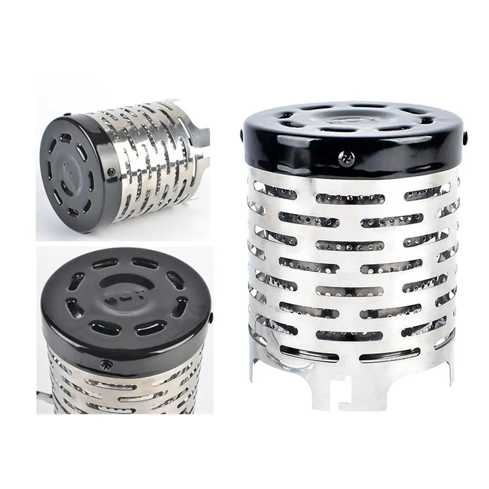 Portable Gases Heater Stoves Heating Cover Outdoor Mini Heater Cap Stainless Steel Gas Oven Burner Camping Stove Equipments
