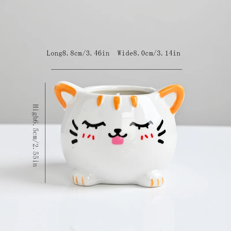 

Aromatherapy Candle Cup Cute Cat Candle Holder Festive Atmosphere Empty Candlestick Home Decor m
