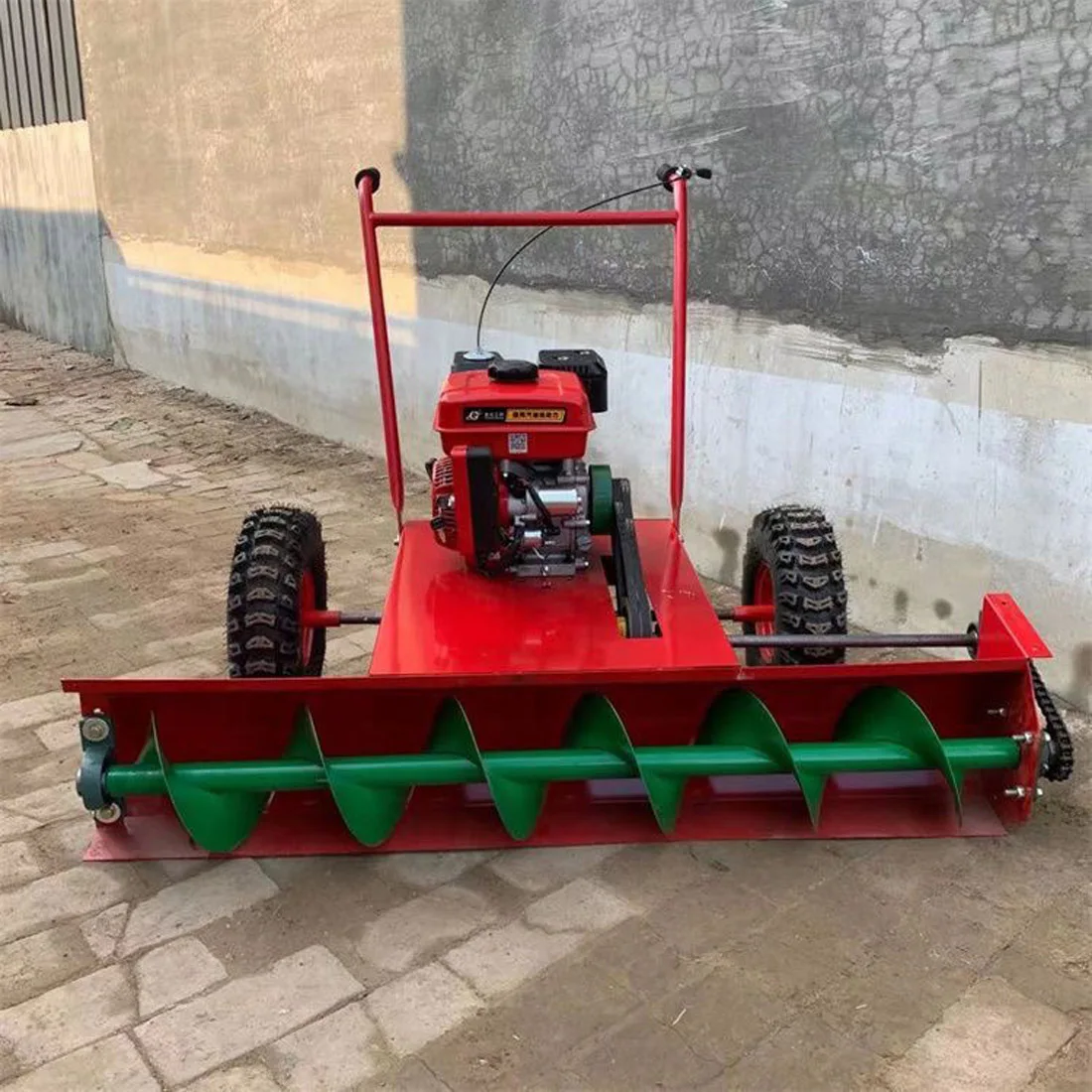 

Household Snow Plow Small Hand-push Snow Plow Shovel Property Community Fish Pond Snow Removal Equipment