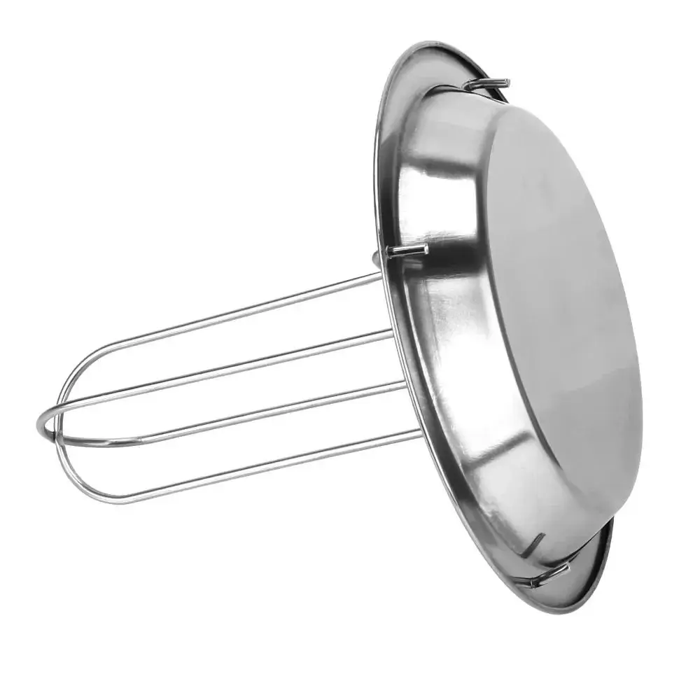 

New Portable Chicken Roaster Rack Multi-function Non-stick Kitchen Roasting Grill Stand Roaster Rack with Tray Outdoor BBQ Tools