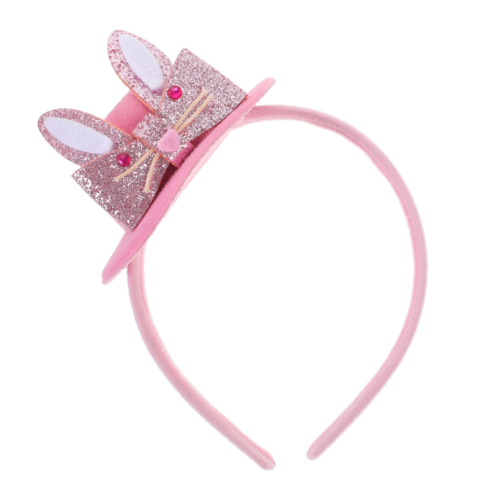 토끼 귀 Headb 부활절 파티 핑크 경량 토끼 머리 고리 코스프레 가장 무도회 카니발 축제 소녀 숙녀 부활절