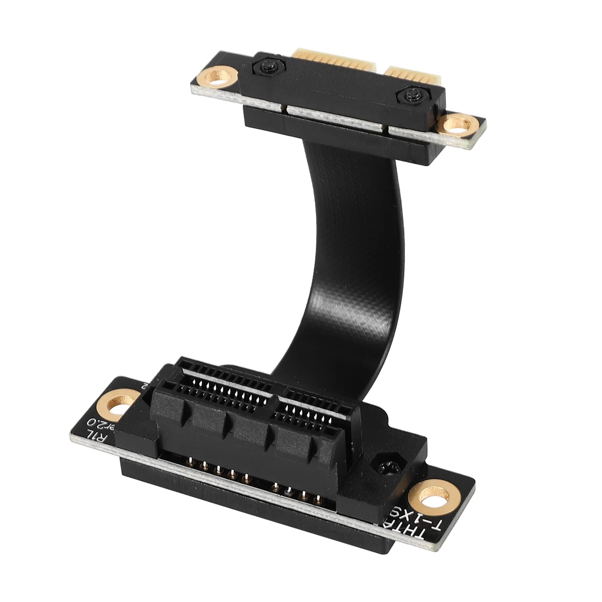 デュアル延長ケーブル,直角,3.0 x1〜x1,8gbps,エクスプレスライザーカード,5cm, 90度