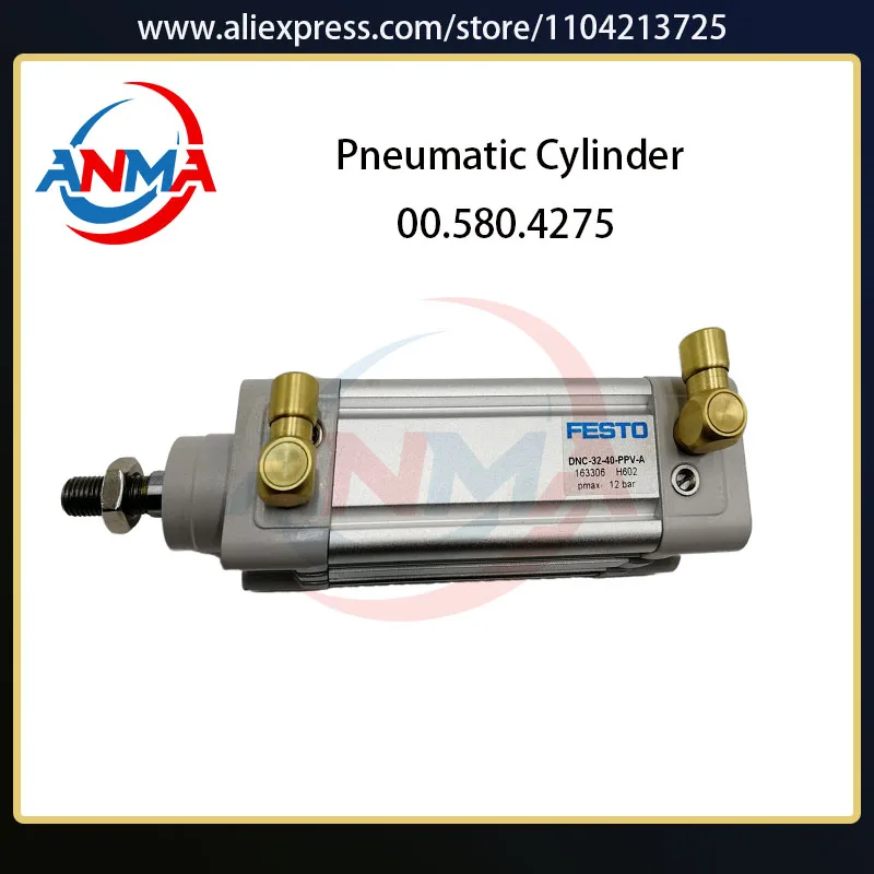 

1 шт. пневматический цилиндр лучшего качества 00.580.4275 SM102 CD102 для печатной машины Heidelberg